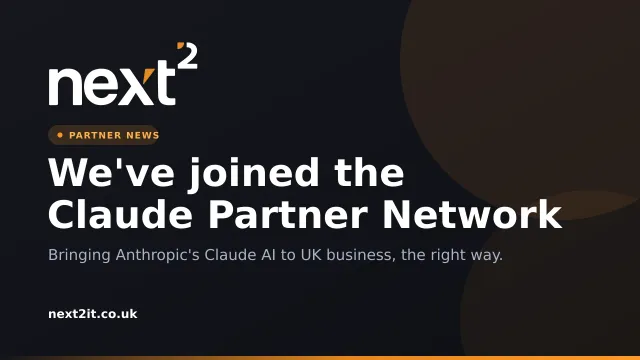 Next2IT has joined the Claude Partner Network